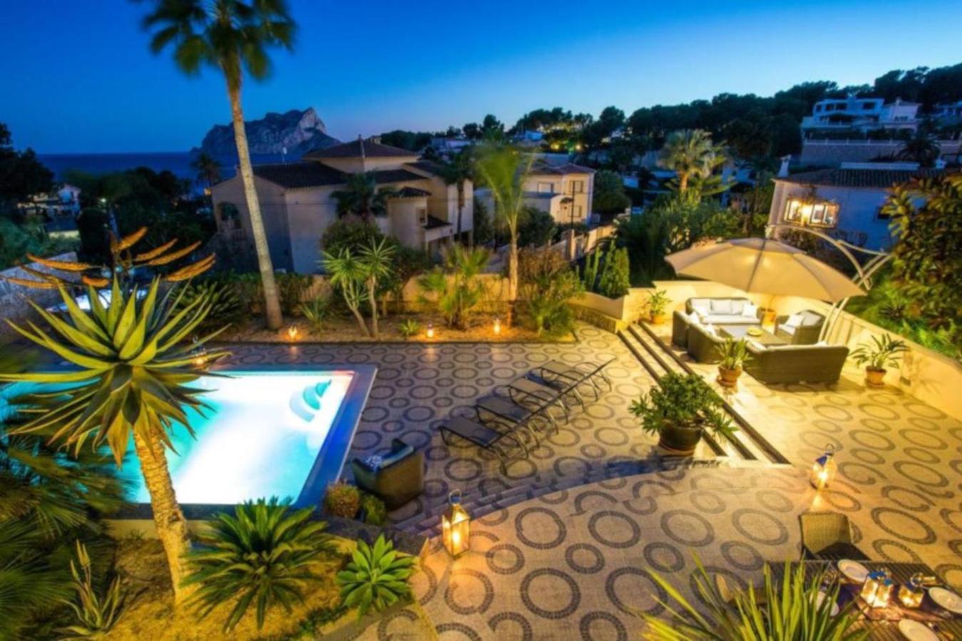 Fustera Villa El Salvador Benissa Exteriér fotografie